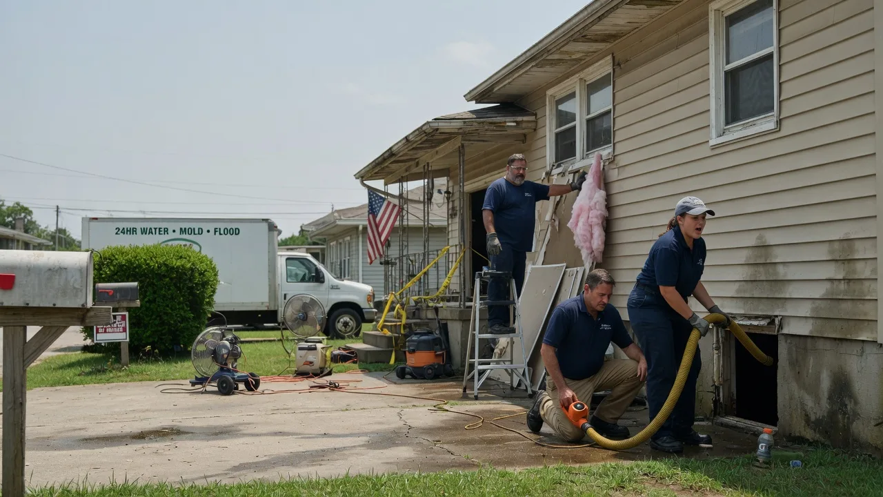 Water Damage Repair in Dalzell, IL near me